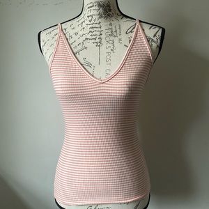 super cute Reformation jeans tank top!